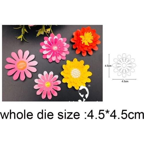 Craft dies Christmas Layers Flower Metal Cutting Dies For DIY Scrapbooking dies Album Cards Decor Embossing Folder Stencils dies