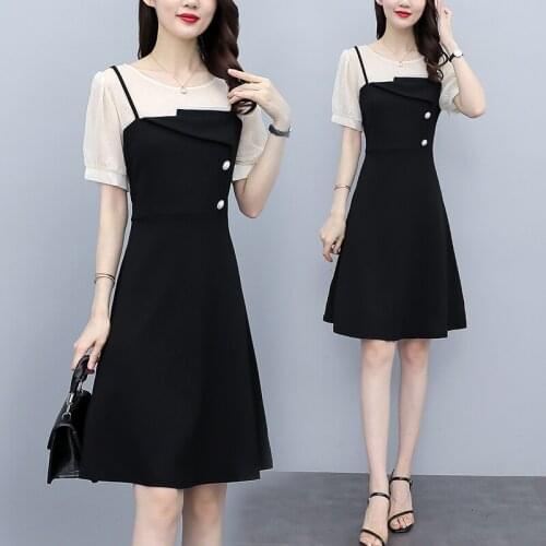 Womens black plus size L-5XL dressv fat XXL XXXL 3XL XXXXL 4XL XXXXXL 100KG woman office ladies work loose blouses blusas dress