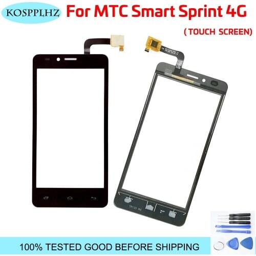 100% Tested Mobile Phone Touch Glass TouchScreen For MTC Smart Sprint 4G Touch Screen Glass Digitizer Panel Lens Sensor + Tools