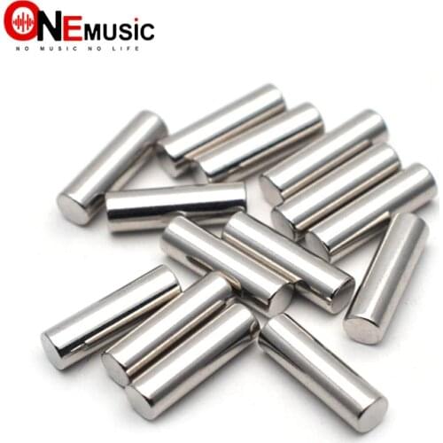 100 pcs/lots Electric Guitar Humbucker Pickup Polepiece Pole Slug Guitar Pickup Magnet Slug Rods 17mm Length 5mm Diameter