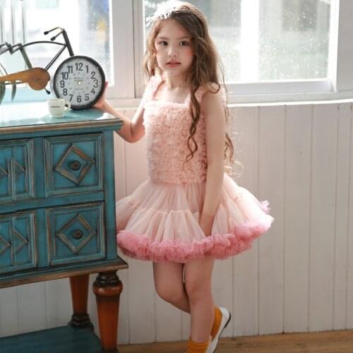 2020 Christmas Baby Girl Tutu Dress 1st Birthday Dress For Girl Christening Clothing Lace Petal Party Wedding Princess Dresses