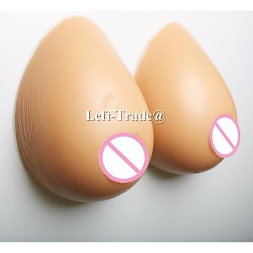 3200g H cup Realistic Enhancer Silicone Breast Forms False Fake Boobs Breast Cross Dresser