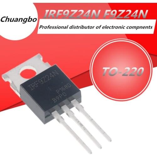 5pcs/lot IRF9Z24N IRF9Z24 F9Z24N Power MOSFET TO-220 New spot