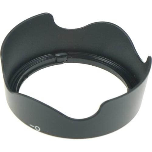 ABS Lens Hood EW-63C EW63C For Canon EF-S 18-55mm F/3.5-5.6 IS STM 58mm Camera Lens Hood Lens Protetor Ew 63c