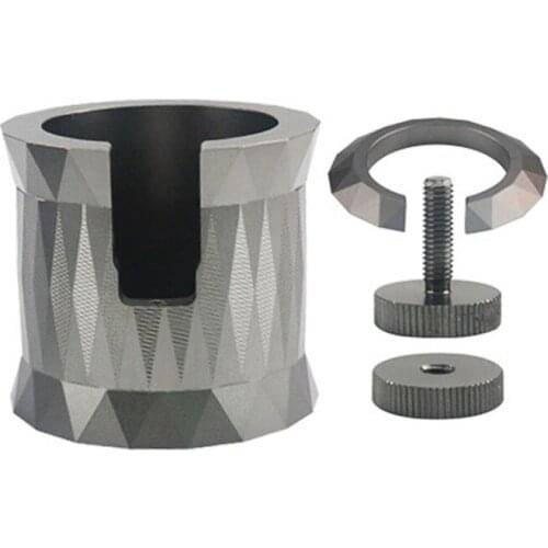 Coffee Filter Handle Holder Aluminum Alloy Espresso Portafilter Mat Stand Coffee Tamper Base Rack Coffee Handle Barista Tools