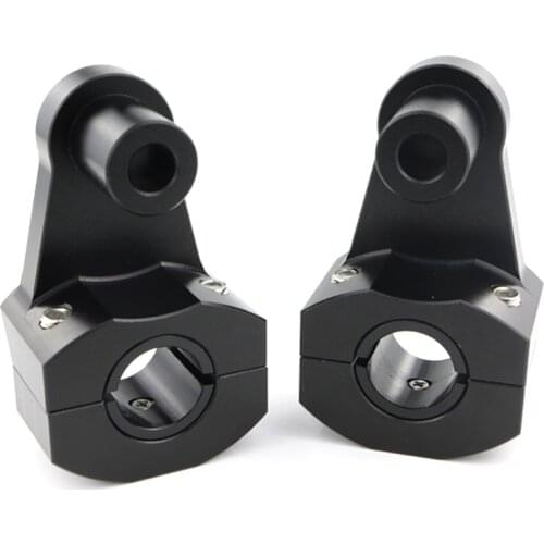 7/8" 22mm Motorcycle Handlebars Mount Clamps Risers For Honda St1100 CB400SS CB700 CB750 CB1100 CB550 CB650 CRF125F CRF150F 50F