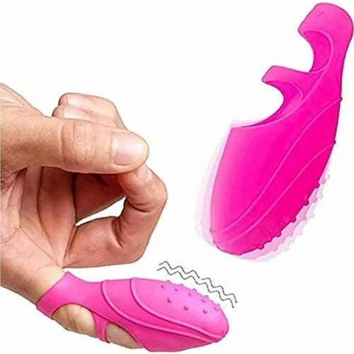 Mini Finger Vibrator Clitoral G-Spot Sleeve Stimulator Massager Waterproof Butt Plugs Adult Sex Toys for Couple