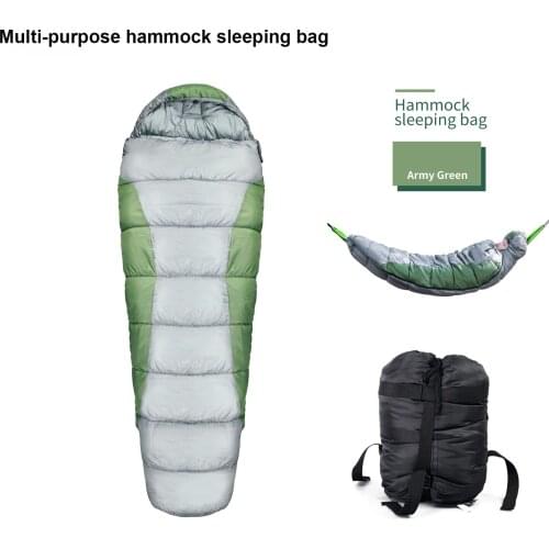 Outdoor Multifunctional Hammock Lazy Bed Underquilt Lightweight Camping Quilt Packable Full Length Under Blanket Sleeping Bag