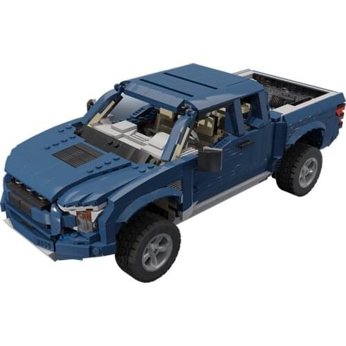 MOC 3 in 1 Car Alternative F150 Raptor Car Building Blocks Kit Idea Truck Bricks Model Vehicle Toys For Children Birthday Gifts