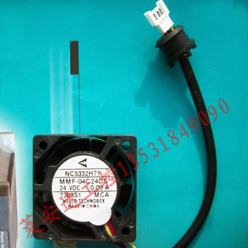 New inverter fan TYP 614NGHH 6CM 24V 3.6W 6025 cooling fan Original plug