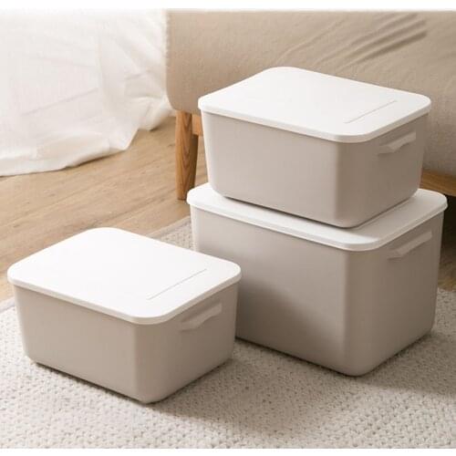 Plastic Storage Box Dirty Clothes Storage Basket Kids Toys Underwear Snacks Sundries Large Organizer Household Storage Container