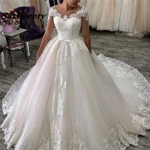 Satsweety Wedding Dresses With A Train