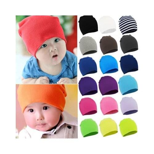 New Baby Street Dance Hip Hop Hat Spring Autumn Baby Hat for Boys Girls Knitted Cap Winter Warm Solid Color Children Hat