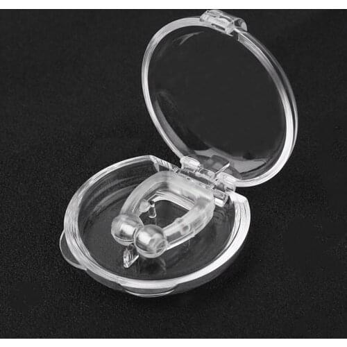 1pcs Silicone Body Health Care Anti Snore Nose Clip Night Sleeping Anti Snoring Clip For Stopping Snoring Drop shipping