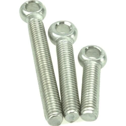 5pcs M5 M6 M8 M10 304 Stainless Steel Wing Hinge Screw Eye Bolt Stud Articulated Anchor Bolt Fasterner