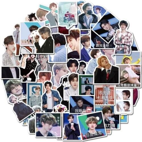 50 Pcs/Set Hot Sale NINE PERCENT Self Made Stickers Photo Stickers Lomo Stickers Photocard Fans Gift Collection