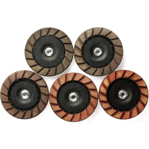 7 Inch Diamond Grinding Cup Wheel Ceramic Bond 5pcs/Set Concrete Stone Edge Grinding Disc Abrasive Tool With Thread M14 5/8