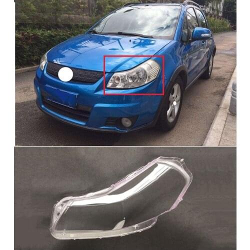 Lofty Richy For Suzuki Tianyu SX4 2006-2016 Headlight Shade Cover Headlamp Shell Mask Lampshade Transparent Lampshade Lens