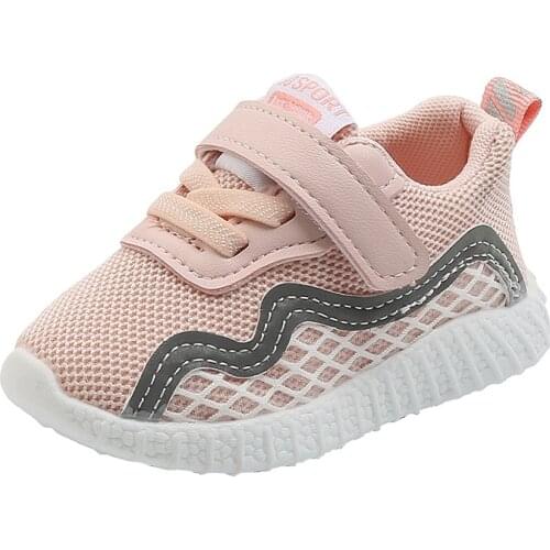 COZULMA Baby First Walkers Boys Girls Air Mesh Sneakers Baby Kids Soft Bottom Breathable Sport Shoes Size 15-19