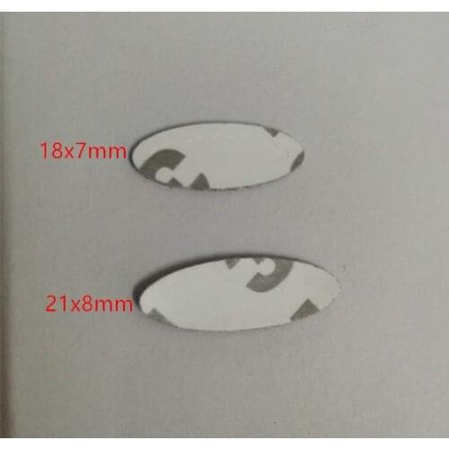 2X Replacement For FORD Car emblem insignia 18*7mm 21*8mm Aluminum DIY sticker KEY LOGO