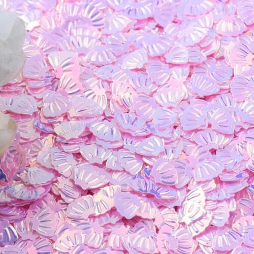 50g/Bag Nail Art Holographic Shell 7mm Nail Art Design Glitter Slices Iridescent Sparkle Nail Sequin 3D Decals Nail Flakes Tip