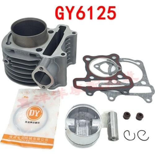 Motorcycle Cylinder Kit 52.4mm pin15mm For GY6 125 GY6125 125cc Moped Scooter TaoTao Modified