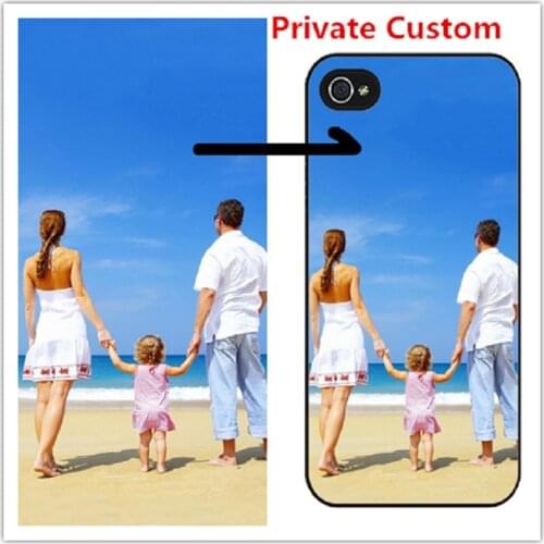 LvheCn DIY Photo Customized phone Case cover For iPhone 5 6 6s 7 8 plus X XR XS max 11 12 Pro Samsung Galaxy S7 edge S8 S9 S10