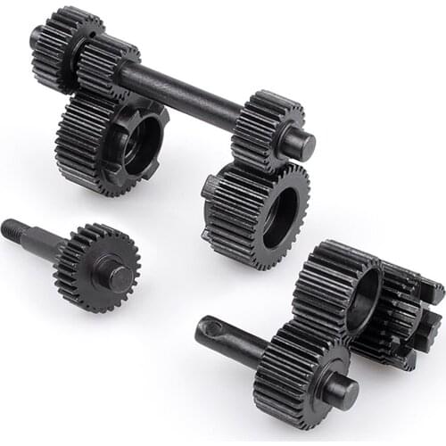 Hardened Steel Transmission Gearbox Gear Set for 1/10 Axial SCX10III AX103007 RC Car Accessories