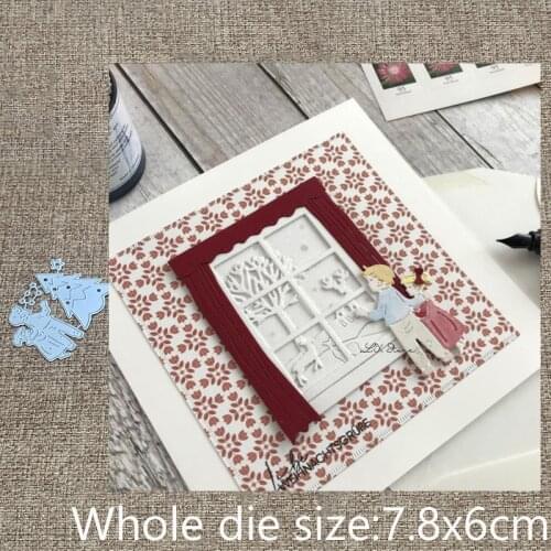 New Design Craft Metal stencil mold Cutting Dies children tree decoration scrapbook die cuts Album Paper Card Craft Embossing