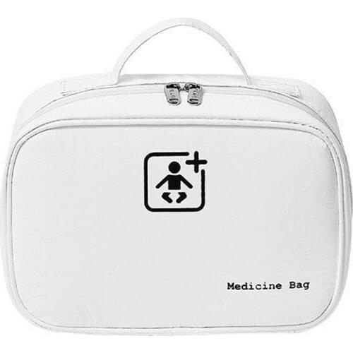 Portable Medicine Storage Bag Travel Emergency First Aid Kit Medicine Package for Home Travel Outdoor Camping