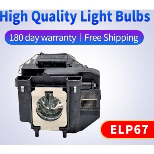 Projector lamp for ELPLP67 V13H010L67 EB-TW480 EB-W01 EB-W02 EB-W12 EB-W16