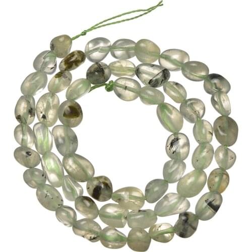 Transparent Green Bodhisattva Stone Beads 5-10mm Suitable For Lovely Bracelets 16inch Girls Gifts H732