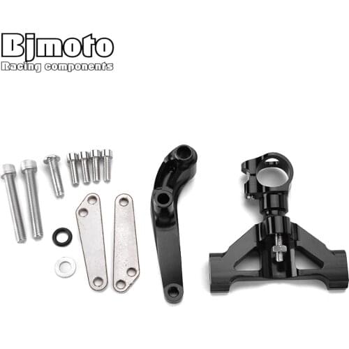 For Yamaha Motorcycle CNC Damper Steering StabilizerLinear Reversed Safety Control and Bracket For Kawasaki zzr1400 zx14 06-16