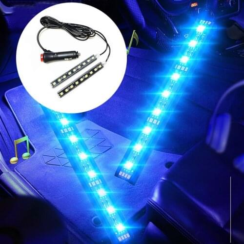 Car interior Atmosphere Lights LED foot sole decoration light for Audi S Line RS S3 S4 S5 S6 S8 RS3 RS4 RS5 RS6 A3 A4 A5 A6 A8