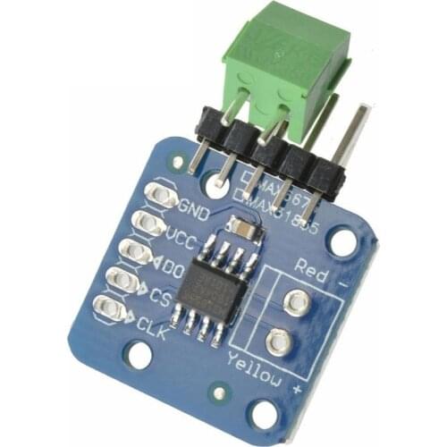MAX31855 K Type Thermocouple Breakout Board module Temperature -200c to 1350C 3.3v -5v for K type thermocouple