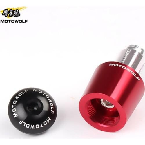 Universal Motorcycle handlebar plug Modification universal non-slip handle plug Anti-fall aluminum alloy accessories