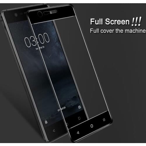 3D Tempered Glass For Nokia 3 Full Screen Cover Explosion-proof Screen Protector Film For Nokia 3