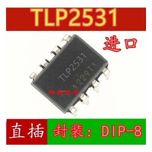 10pcs TLP2531 DIP8 TLP2531