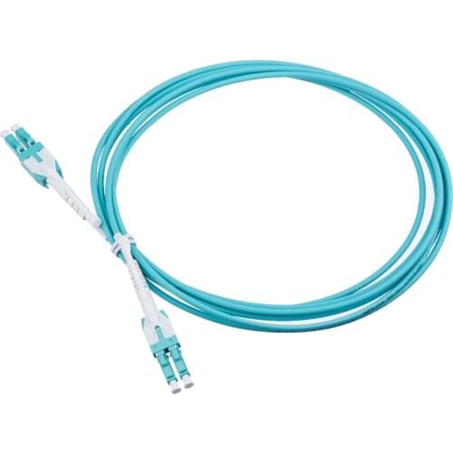 10pcs/lot OM3 LC/ UPC to LC/UPC Fiber Optic Cable 10G Multi-Mode Duplex Patch Cord Jumper