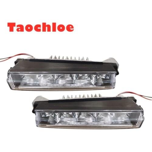 1pair/1PCS 5LED White 24V For Benz Truck DRL For Mercedes Benz Actros MP4 Daytime Running Lights OEM 9608201056 9608200956 82590