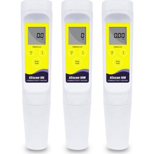 ECscan10M ECscan10M-E Pocket Conductivity Tester, Pen Type Conductivity Meter, EC Meter for Tap Water