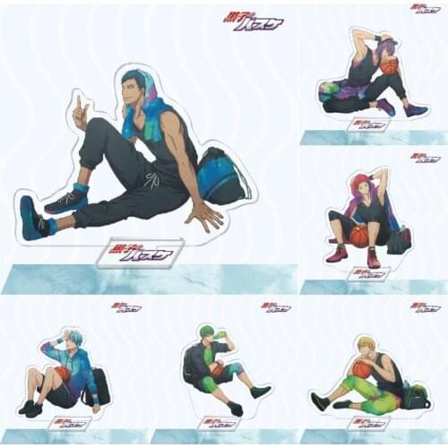 2021 Hot Anime Kuroko Basketball Kurokos Basket Tetsuya Acrylic Stand Figure Desktop Decoration Collection Model Toy Doll Gifts