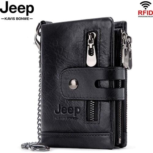 Hot 2020 Genuine Cowhide Leather Mens Wallet Small Portomonee Card Holder Walet Perse Male Money Pocket Design Men New Purse