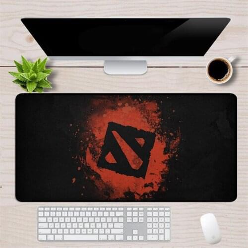 Games Dota 2 Mouse Pad Keyboards Mat Locking Edge Desk Mat gaming mousepad anti-slip Anime Mouse Pad Computer Gaming Mouse Pad