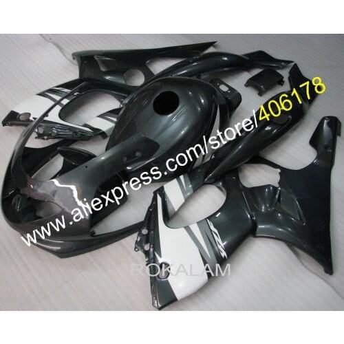 Wholesale 97-07 YZF-600R ABS Fairing Set For Yamaha YZF600R Thundercat 1997-2007 YZF 600 R Black Motorcycle Fairings