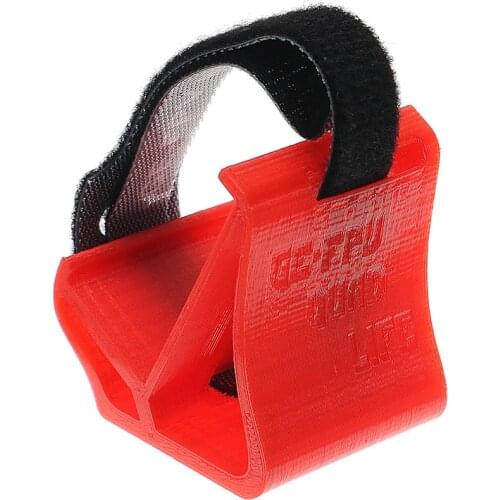 GE-FPV 30 Degree 3D Printed Soft Material TPU Camera Mount with Magic Tie for XIAOYI GOPRO Camera RC Drone FPV Racing Freestyle