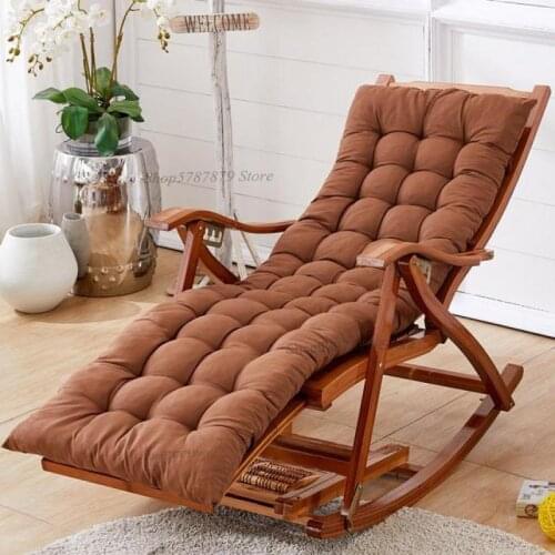 Summer bamboo recliner rocking chair folding balcony backrest lunch break cool chair elderly home leisure lazy cool