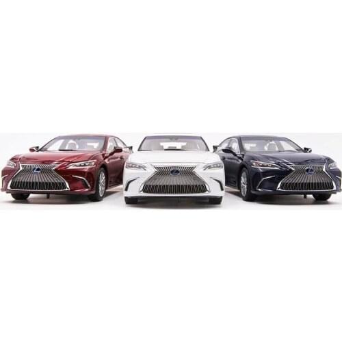 Diecast Model Cars 1:18 Scale Lexus ES ES300H 2019 Alloy Car Static Display Adult Collection Gift Toys for Boys