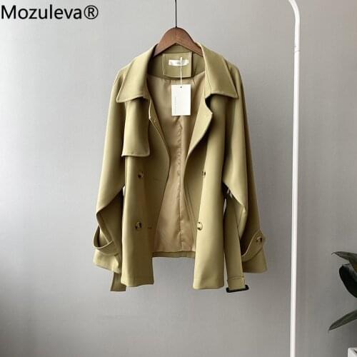 Mozuleva Women's Long Trench Coats