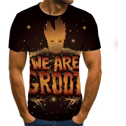 2020 new Tshirt Summer Hipster Short Sleeve Rock 3D Printed T shirt O-neck Streetwear Fashion 3d Funny T shirts